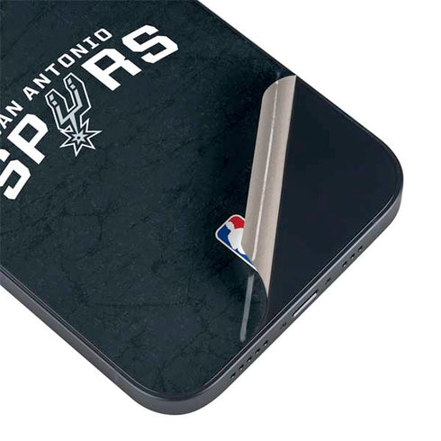 NBA San Antonio Spurs Distressed iPhone 14 Plus Skin